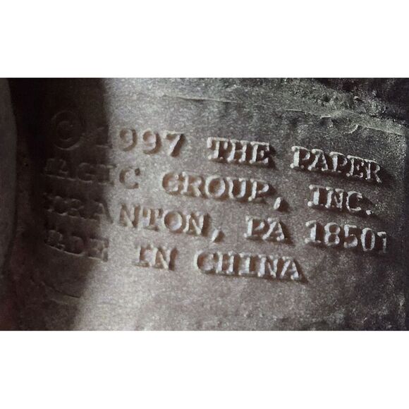 Vintage 1997 The Paper Magic Group Halloween Latex Rubber Mask Quasimodo Ogre - Picture 10 of 10